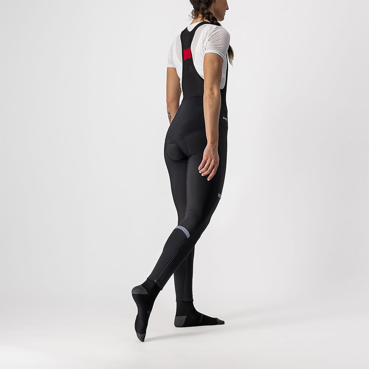 CASTELLI POLARE 3 Salopette lunga donna Nero