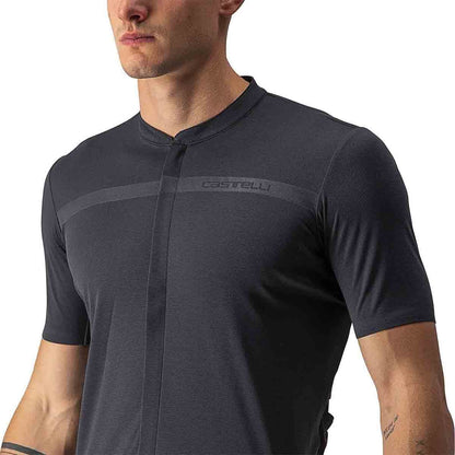 Maglia CASTELLI UNLIMITED ALLROAD Maniche Corte Grigio