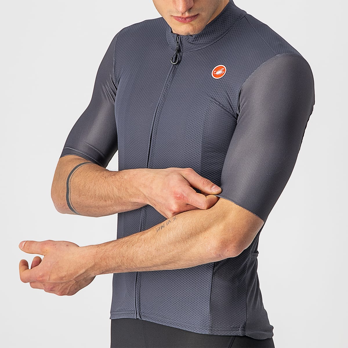 Maglia manica corta CASTELLI ENDURANCE ELITE Grigia