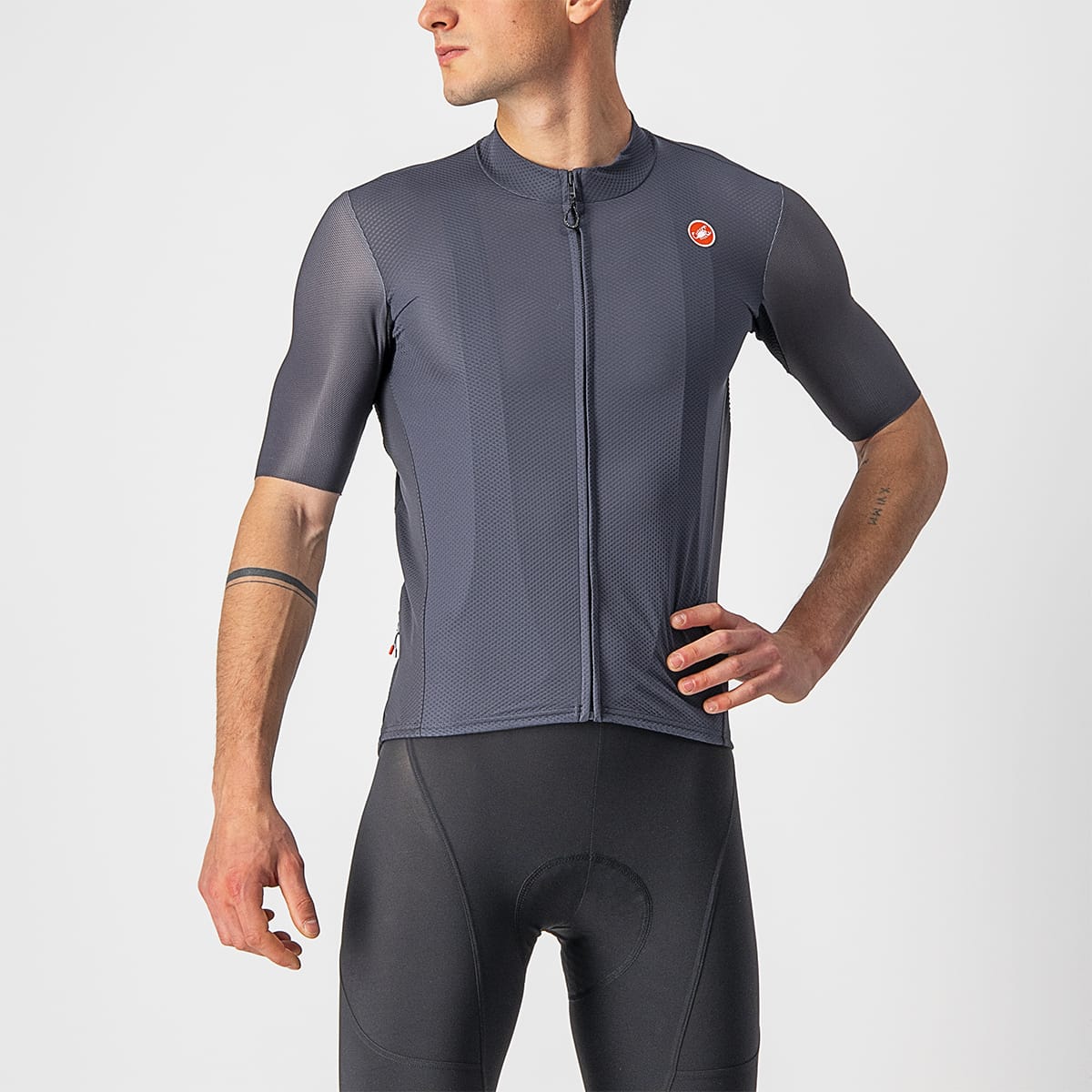 Maglia manica corta CASTELLI ENDURANCE ELITE Grigia