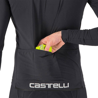Giacca CASTELLI SQUADRA STRETCH Giallo/Grigio