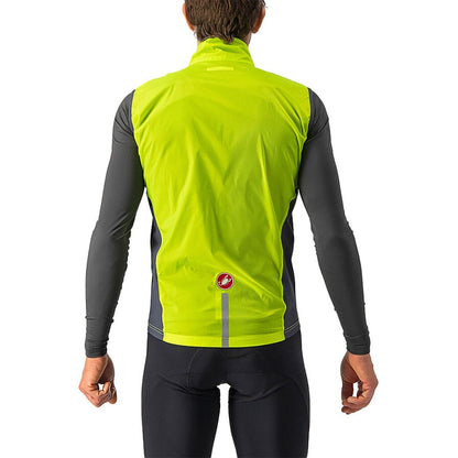 Gilet CASTELLI SQUADRA STRETCH Giallo/Grigio