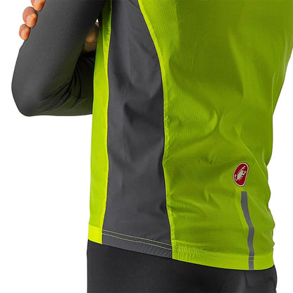 Gilet CASTELLI SQUADRA STRETCH Giallo/Grigio