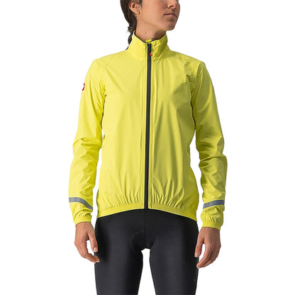 Giacca CASTELLI EMERGENCY 2 RAIN Donna Gialla