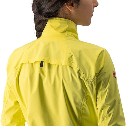 Giacca CASTELLI EMERGENCY 2 RAIN Donna Gialla