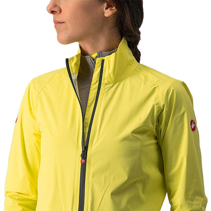 Giacca CASTELLI EMERGENCY 2 RAIN Donna Gialla