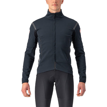 Giacca CASTELLI CONVERTIBLE PERFETTO ROS 2 Nero/Nero Reflex