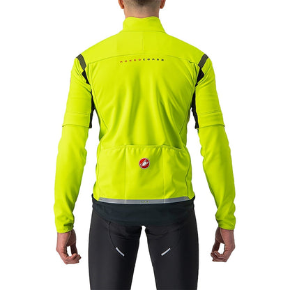 Giacca CASTELLI CONVERTIBLE PERFETTO ROS 2 Giallo/Grigio