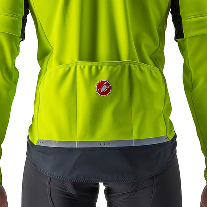 Giacca CASTELLI CONVERTIBLE PERFETTO ROS 2 Giallo/Grigio