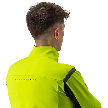 Giacca CASTELLI CONVERTIBLE PERFETTO ROS 2 Giallo/Grigio