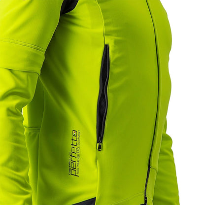 Giacca CASTELLI CONVERTIBLE PERFETTO ROS 2 Giallo/Grigio