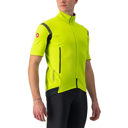 Giacca CASTELLI CONVERTIBLE PERFETTO ROS 2 Giallo/Grigio