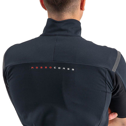 Maglia CASTELLI GABBA ROS 2 Maniche Corte Nero/Nero Reflex