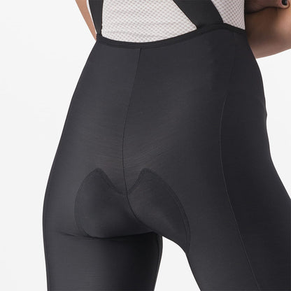 Pantalone Lungo con Bretelle CASTELLI VELOCISSIMA DT Donna Nero Reflex