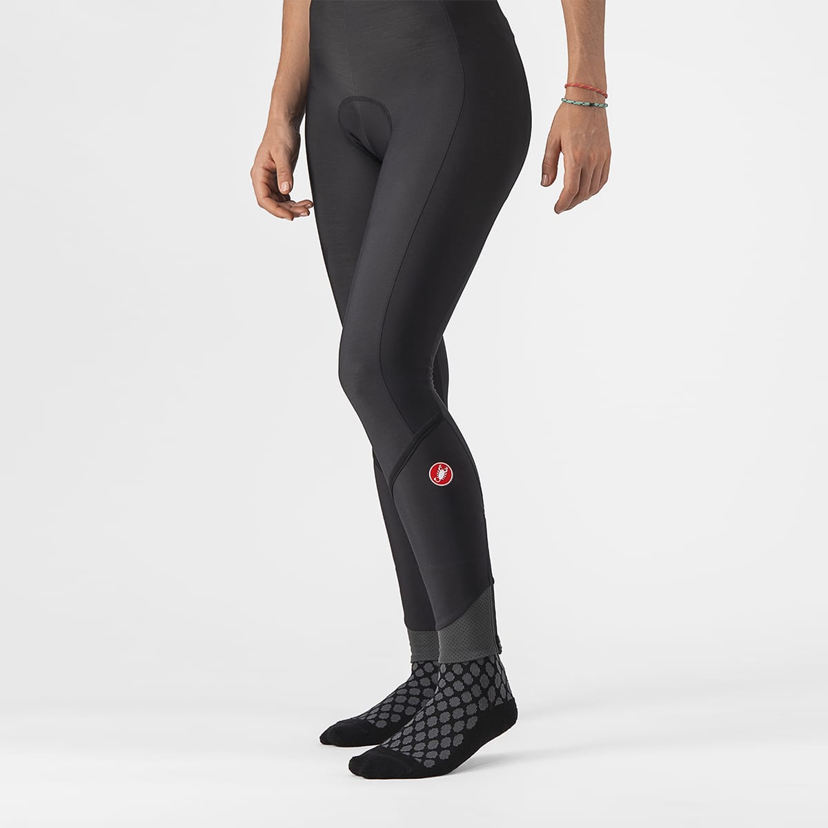 CASTELLI VELOCISSIMA DT Salopette donna Nero Reflex