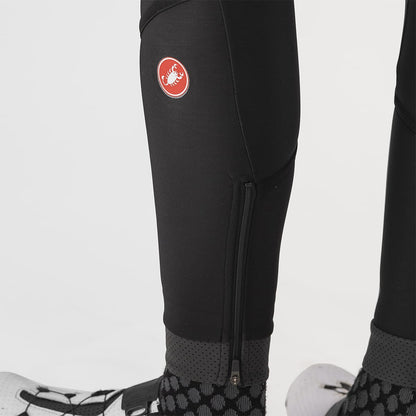 Pantalone Lungo con Bretelle CASTELLI VELOCISSIMA DT Donna Nero Reflex