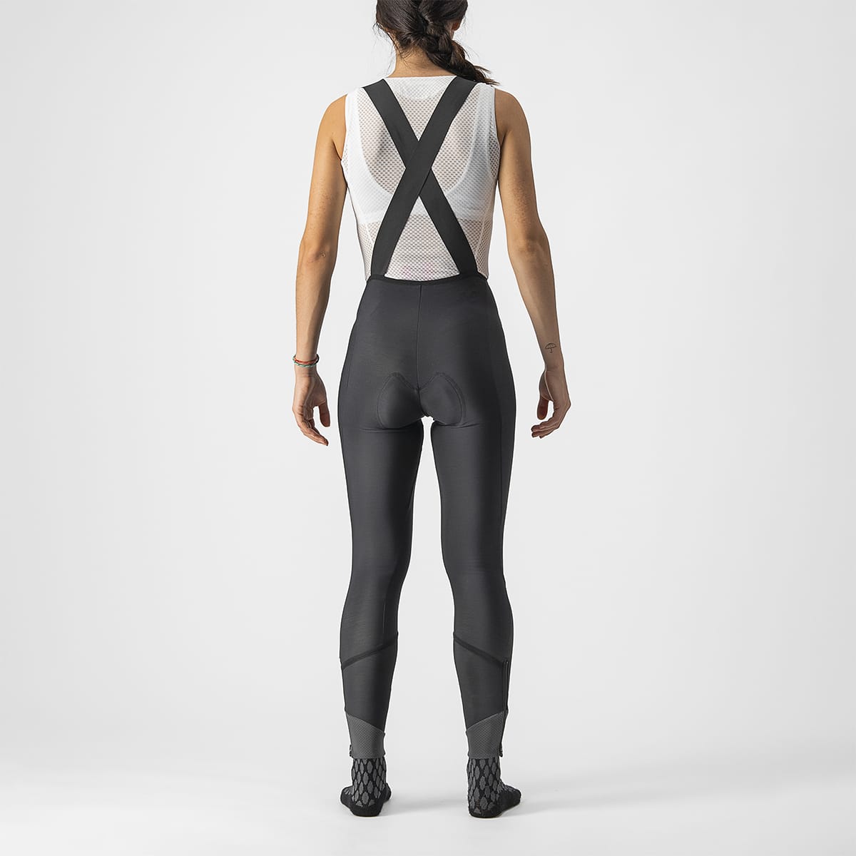 CASTELLI VELOCISSIMA DT Salopette donna Nero Reflex