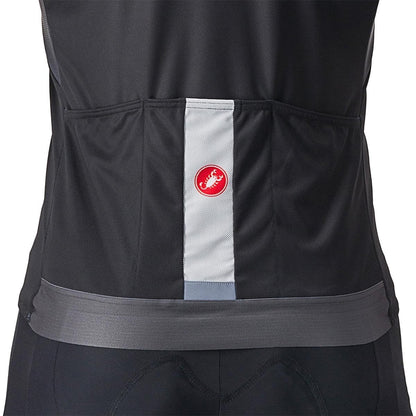 Maglia CASTELLI ENTRATA VI Maniche Corte Nero/Grigio/Avorio