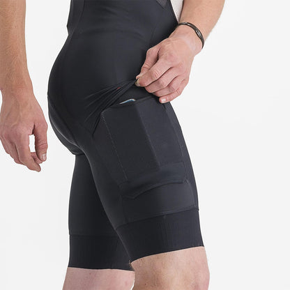 Salopette Corto CASTELLI UNLIMITED CARGO Nero
