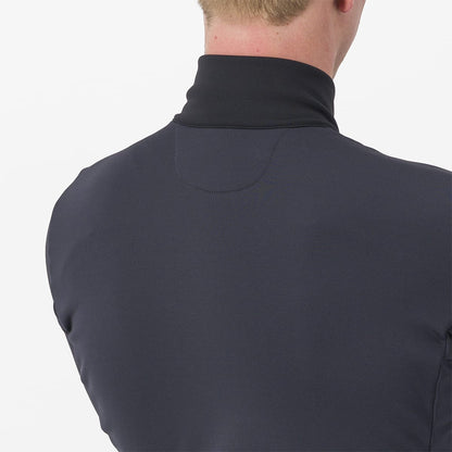 Maglia CASTELLI ENTRATA THERMAL Maniche Lunghe Nero/Rosso