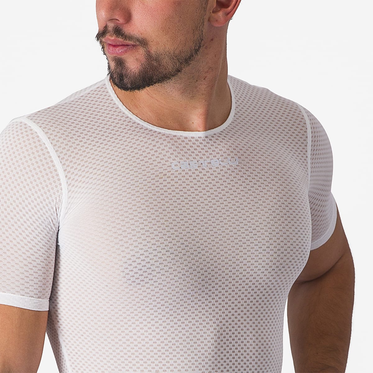 Intimo tecnico manica corta CASTELLI PRO MESH 2.0 Bianco