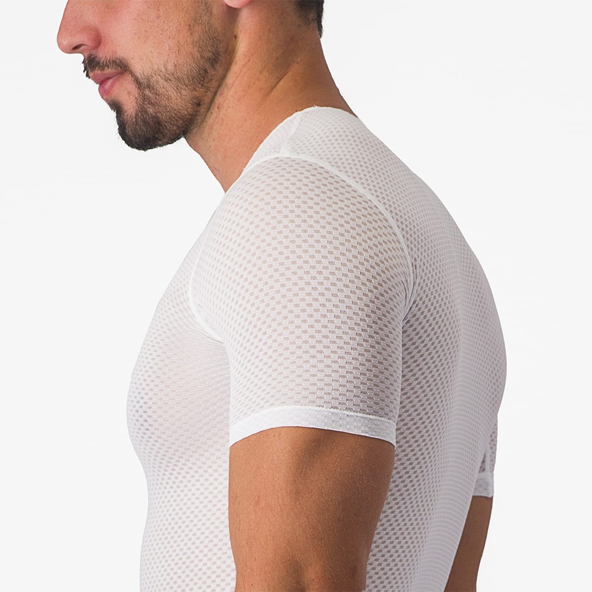 Intimo tecnico manica corta CASTELLI PRO MESH 2.0 Bianco