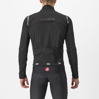 Giacca CASTELLI ALPHA DOPPIO ROS Nero/Reflex
