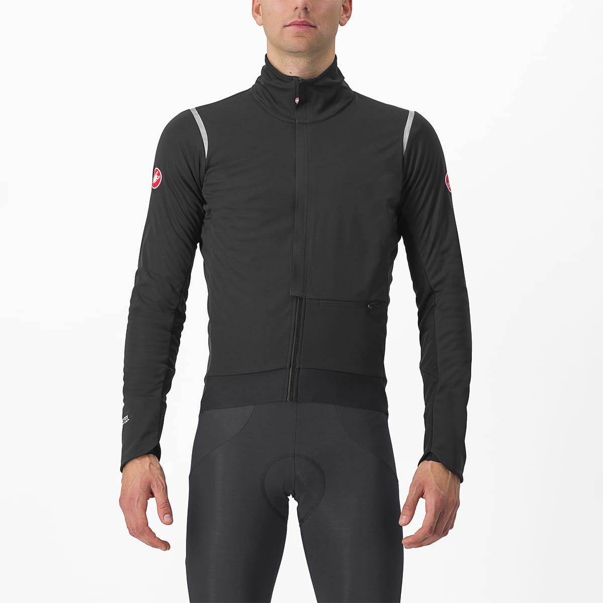 CASTELLI ALPHA DOPPIO ROS Giacca Nero/Reflex