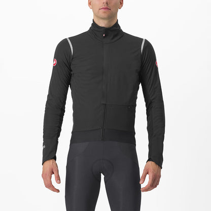 Giacca CASTELLI ALPHA DOPPIO ROS Nero/Reflex