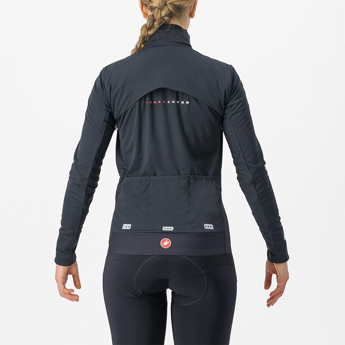 CASTELLI ALPHA DOPPIO ROS Giacca Donna Nero/Grigio