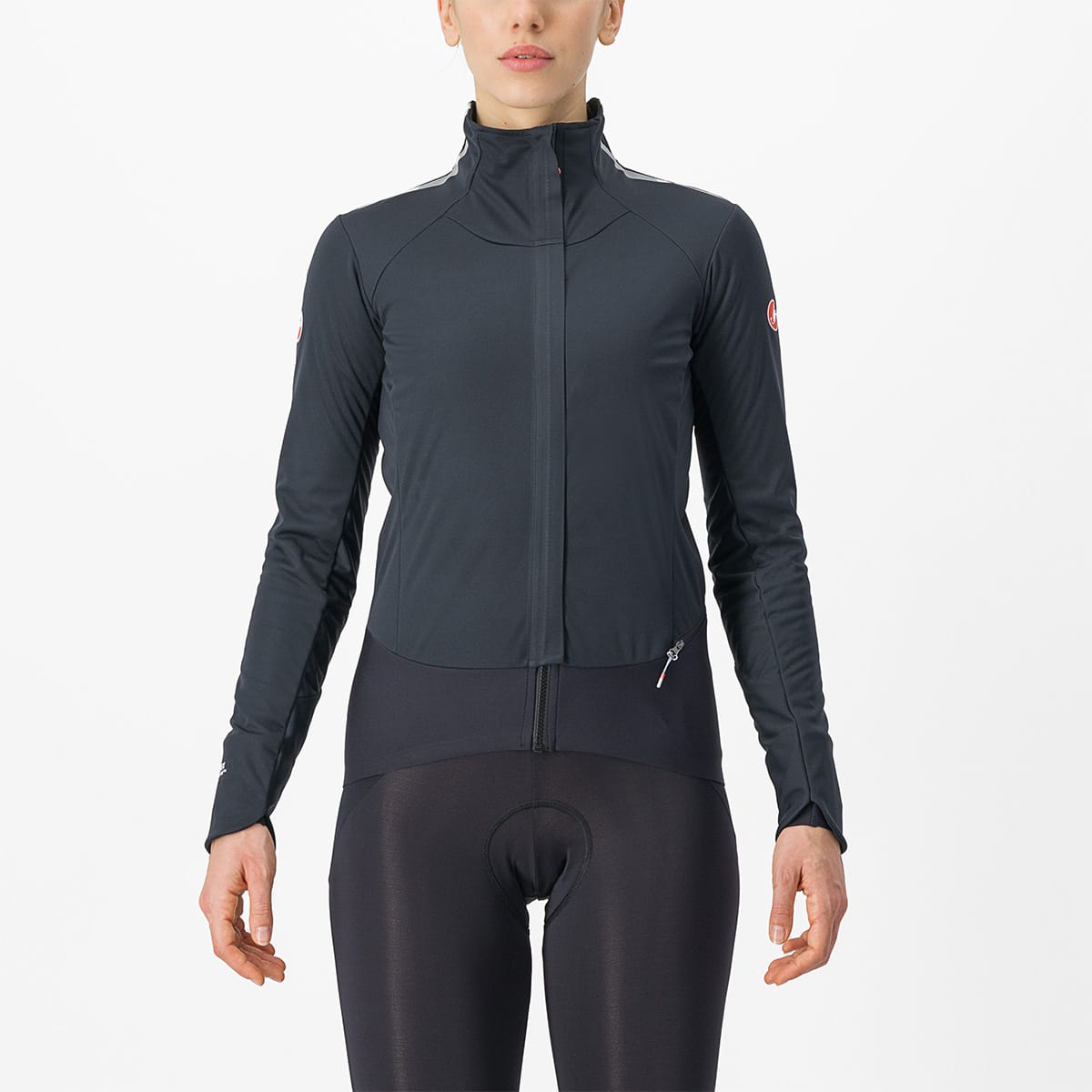 CASTELLI ALPHA DOPPIO ROS Giacca Donna Nero/Grigio