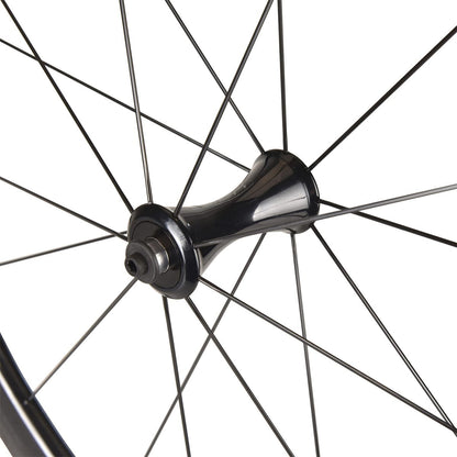 Coppia di ruote CAMPAGNOLO BORA WTO 45 DARK LABEL a pneumatici