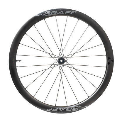 Coppia di Ruote MICHE GRAFF AERO DISC Tubeless Ready (Center Lock)