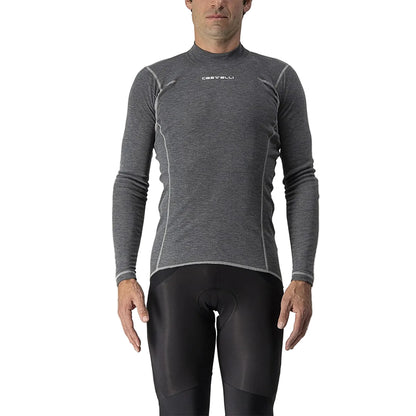 Sottomaglia CASTELLI FLANDERS WARM Maniche Lunghe Grigio