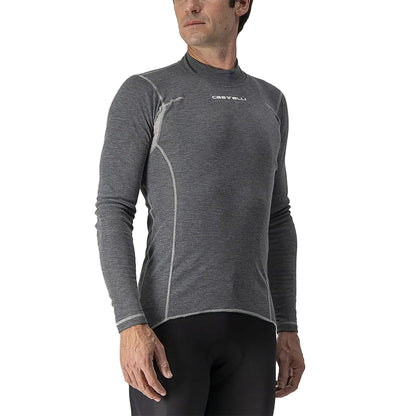 Sottomaglia CASTELLI FLANDERS WARM Maniche Lunghe Grigio