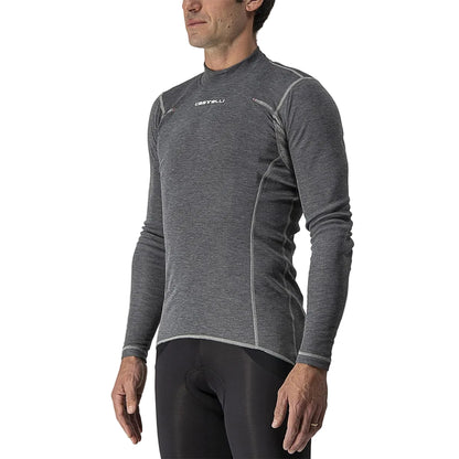 Sottomaglia CASTELLI FLANDERS WARM Maniche Lunghe Grigio