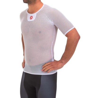 Intimo Tecnico CASTELLI CORE MESH 3 Maniche Corte Bianco