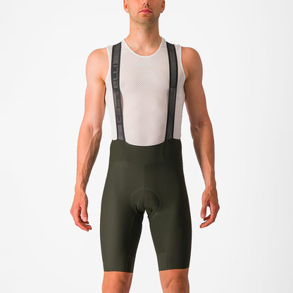 Salopette Corta CASTELLI ESPRESSO Kaki