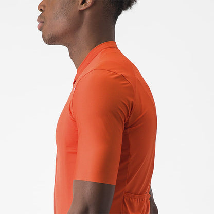 Maglia CASTELLI UNLIMITED ENTRATA 2 Maniche Corte Arancione
