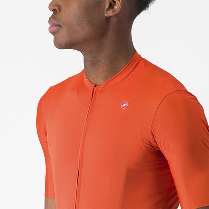Maglia CASTELLI UNLIMITED ENTRATA 2 Maniche Corte Arancione