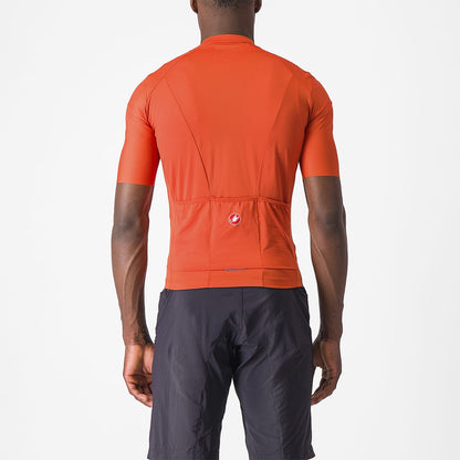 Maglia CASTELLI UNLIMITED ENTRATA 2 Maniche Corte Arancione