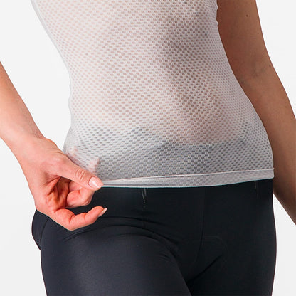 Intimo Tecnico CASTELLI PRO MESH Donna Senza Maniche Bianco