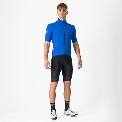 Maglia CASTELLI PERFETTO RoS 2 WIND Maniche Corte Blu