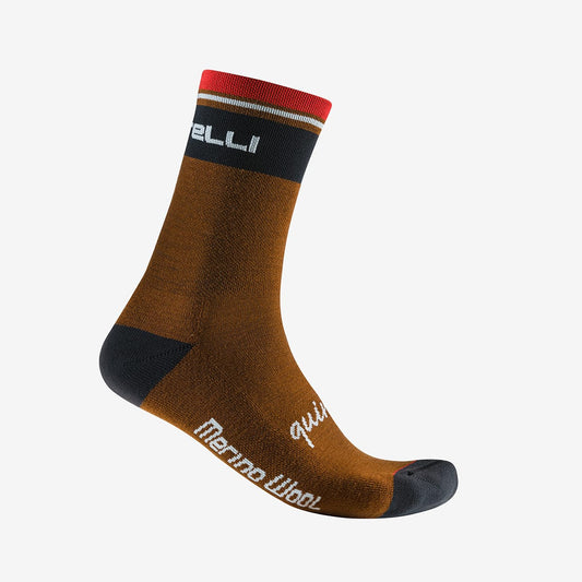 CASTELLI QUINDICI SOFT MERINO Calze Marrone