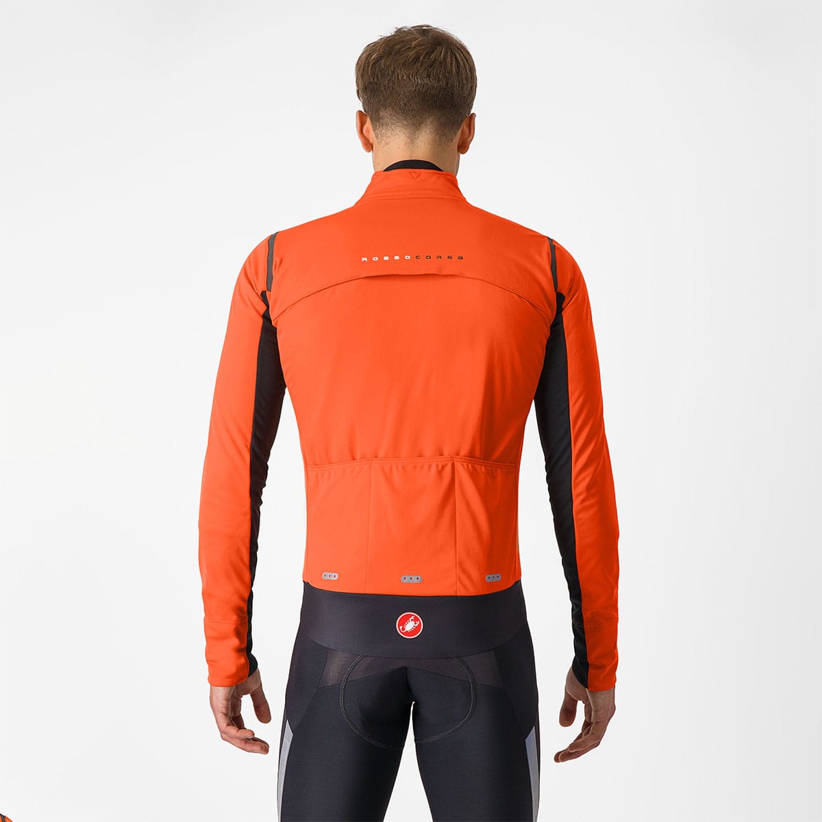 CASTELLI ALPHA DOPPIO ROS Giacca Arancione