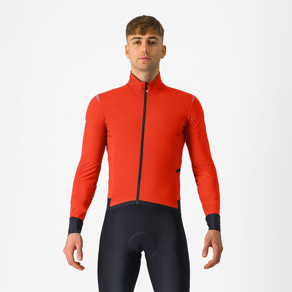 CASTELLI ALPHA FLIGHT ROS Giacca Rosso