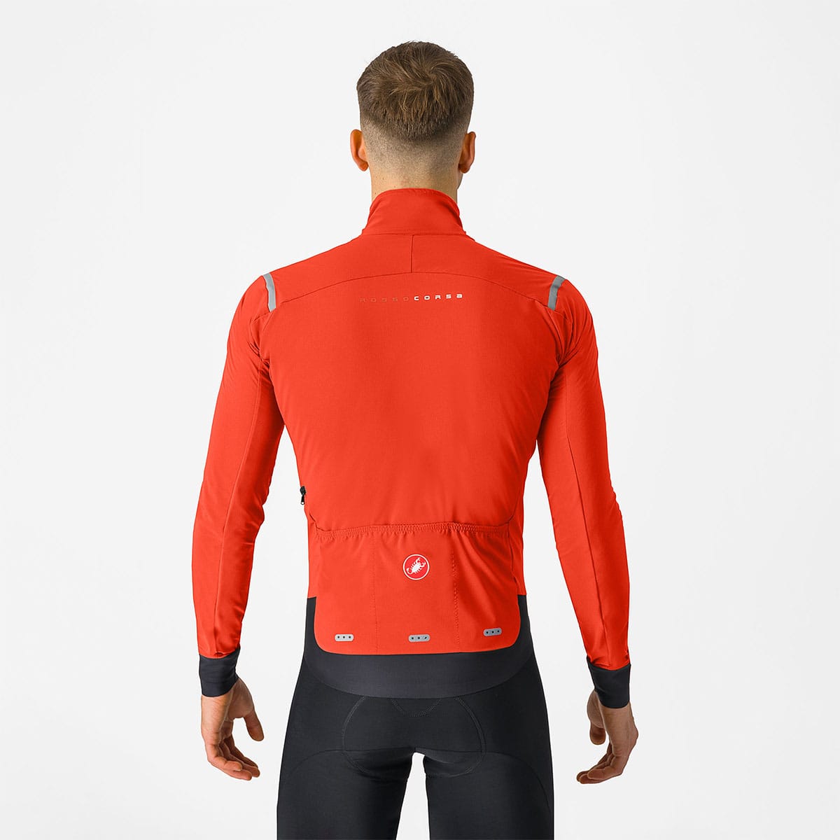 CASTELLI ALPHA FLIGHT ROS Giacca Rosso