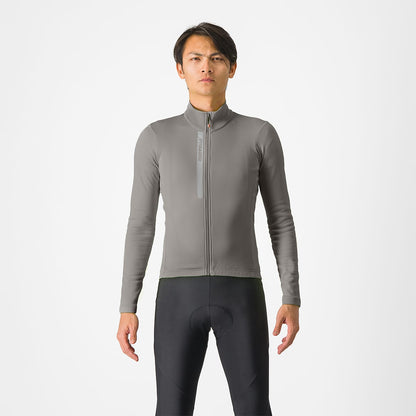 Maglia CASTELLI ENTRATA THERMAL Maniche Lunghe Grigio
