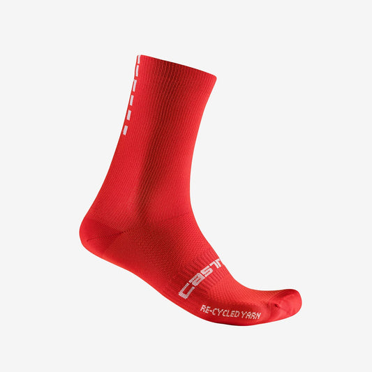 CASTELLI RE-CYCLE THERMAL 18 Calzini rossi