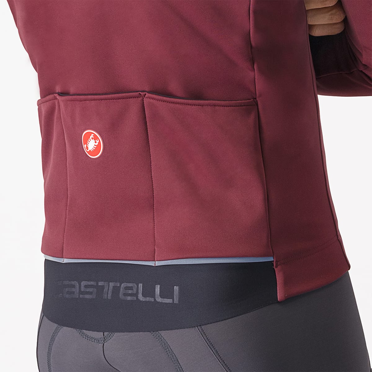 CASTELLI ESPRESSO AIR Giacca Bordeaux